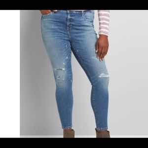 New with tags.  Lane Bryant size 16 skinny jeans